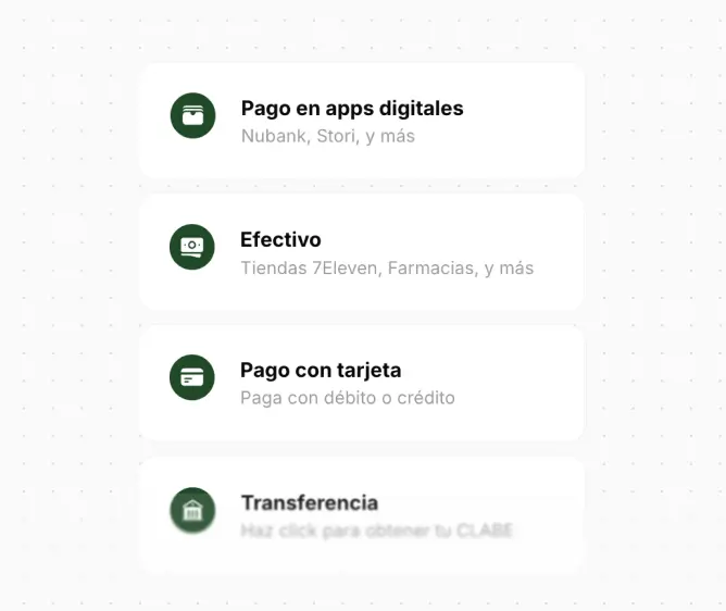 Portal de pagos personalizado